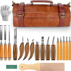 Wood Carving Knife Kit Wood Whittling Knife Kit for Beginners Details Carving Knife Wood Working Carving Tools Set for DIY Sculpture Carpenter Expert